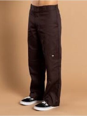 Dickies Men's Cargo Work Pants in Dark Brown